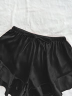 Ensemble Pyjama Débardeur et Short Satinés (Lot de 2) – Souffle Satiné