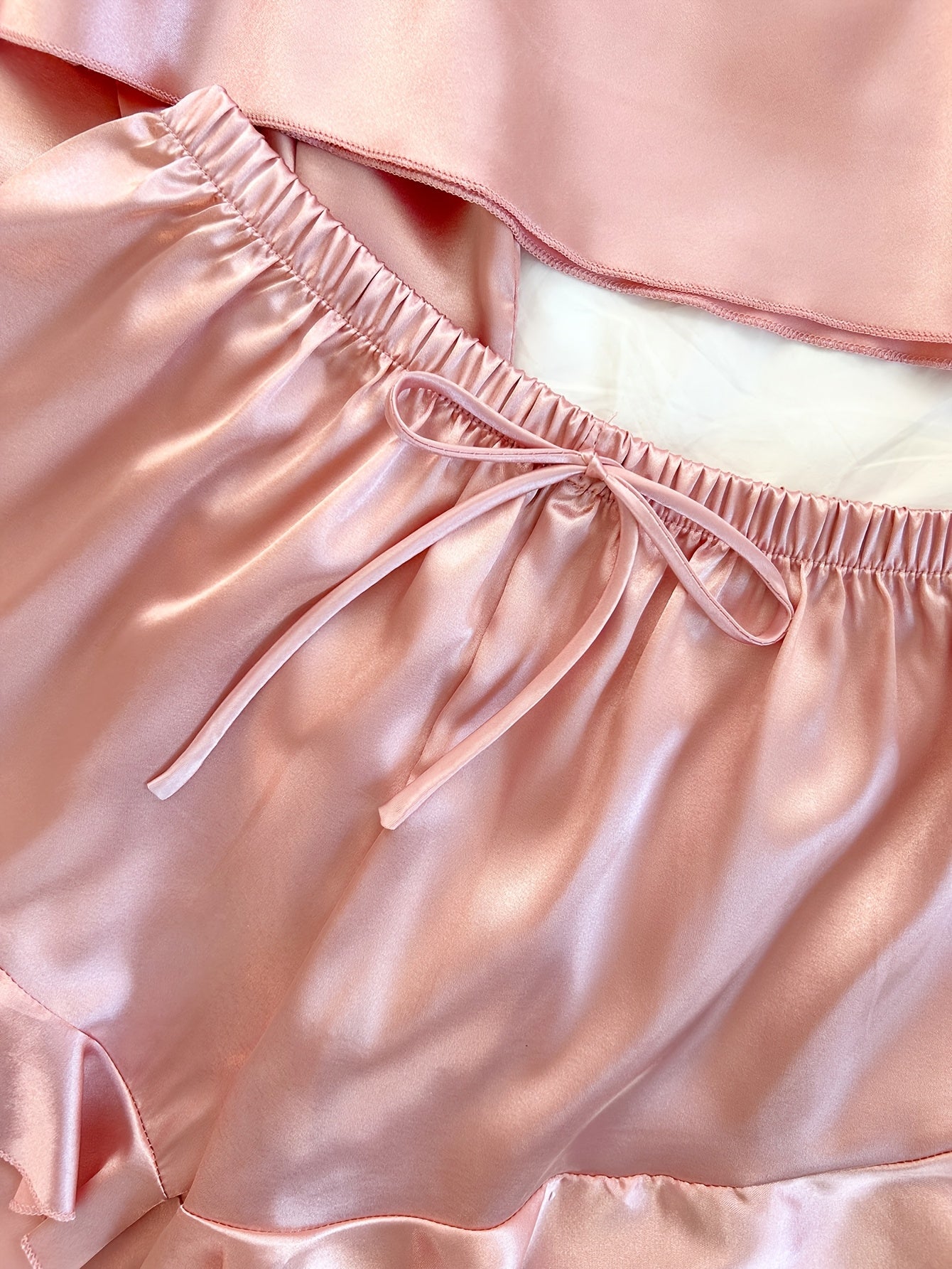 Ensemble Pyjama Quatuor Satiné Modulable – Éclat Complet