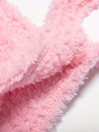 Ensemble Pyjama Polaire Duveteux Débardeur et Pantalon – Cocon Polaire