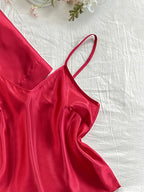 Ensemble Pyjama Quatuor Satiné Modulable – Éclat Complet