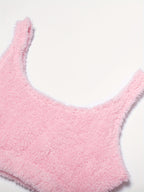 Ensemble Pyjama Polaire Duveteux Débardeur et Pantalon – Cocon Polaire