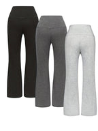 Pantalon Jambes Larges Taille Haute (Lot 3) – Luxe Décontracté