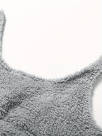 Ensemble Pyjama Polaire Duveteux Débardeur et Pantalon – Cocon Polaire