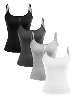 Débardeur Dentelle (Lot de 4) – Élégance Quotidienne