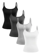 Débardeur Dentelle (Lot de 4) – Élégance Quotidienne