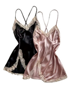 Nuisettes Satinées Assorties (Lot de 2) – Charme Secret