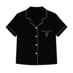 Ensemble Pyjama Chemisier et Pantalon – Tendresse Brodée