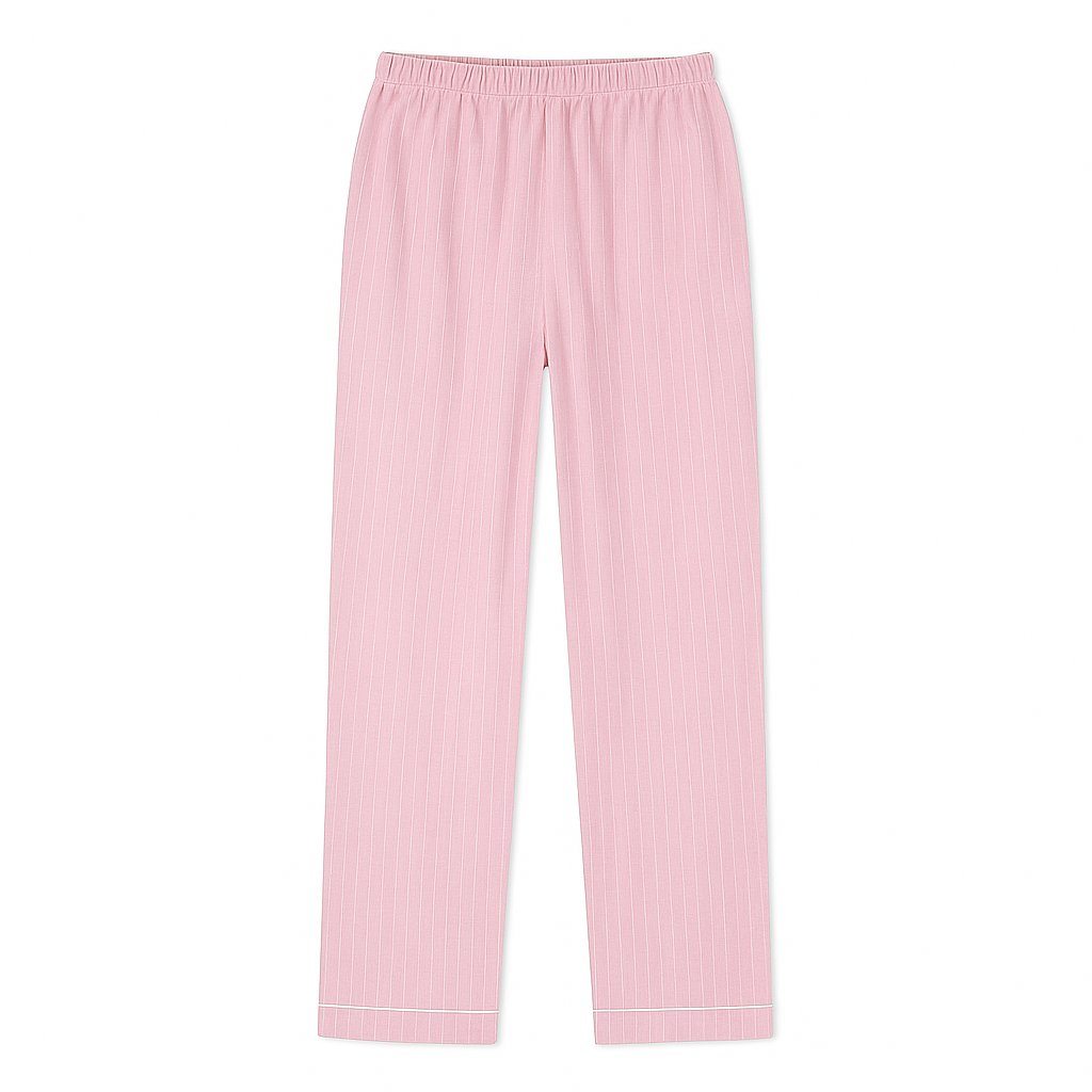 Ensemble Pyjama Chemisier et Pantalon – Tendresse Brodée