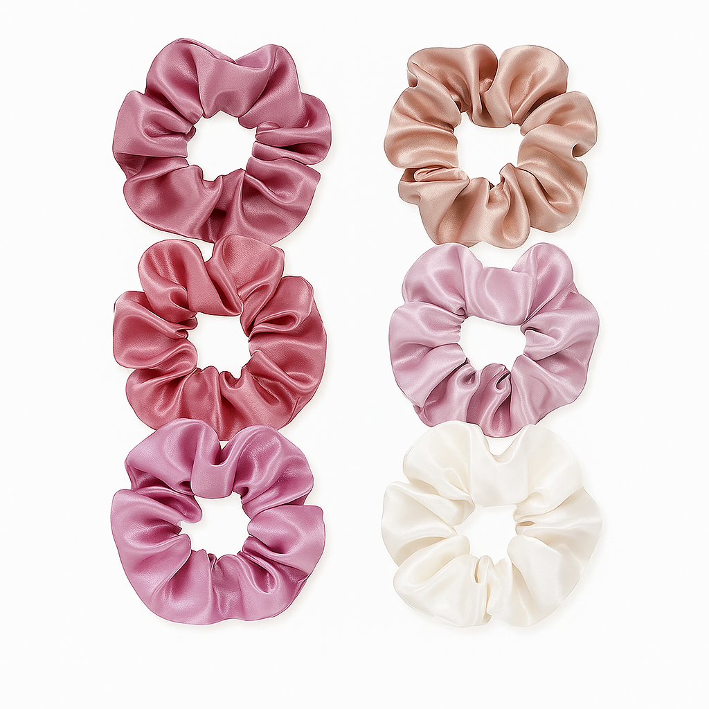 Lot de Chouchous en Satin – Tendre Attache