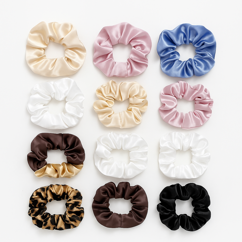 Lot de chouchous en satin – Tendre Attache