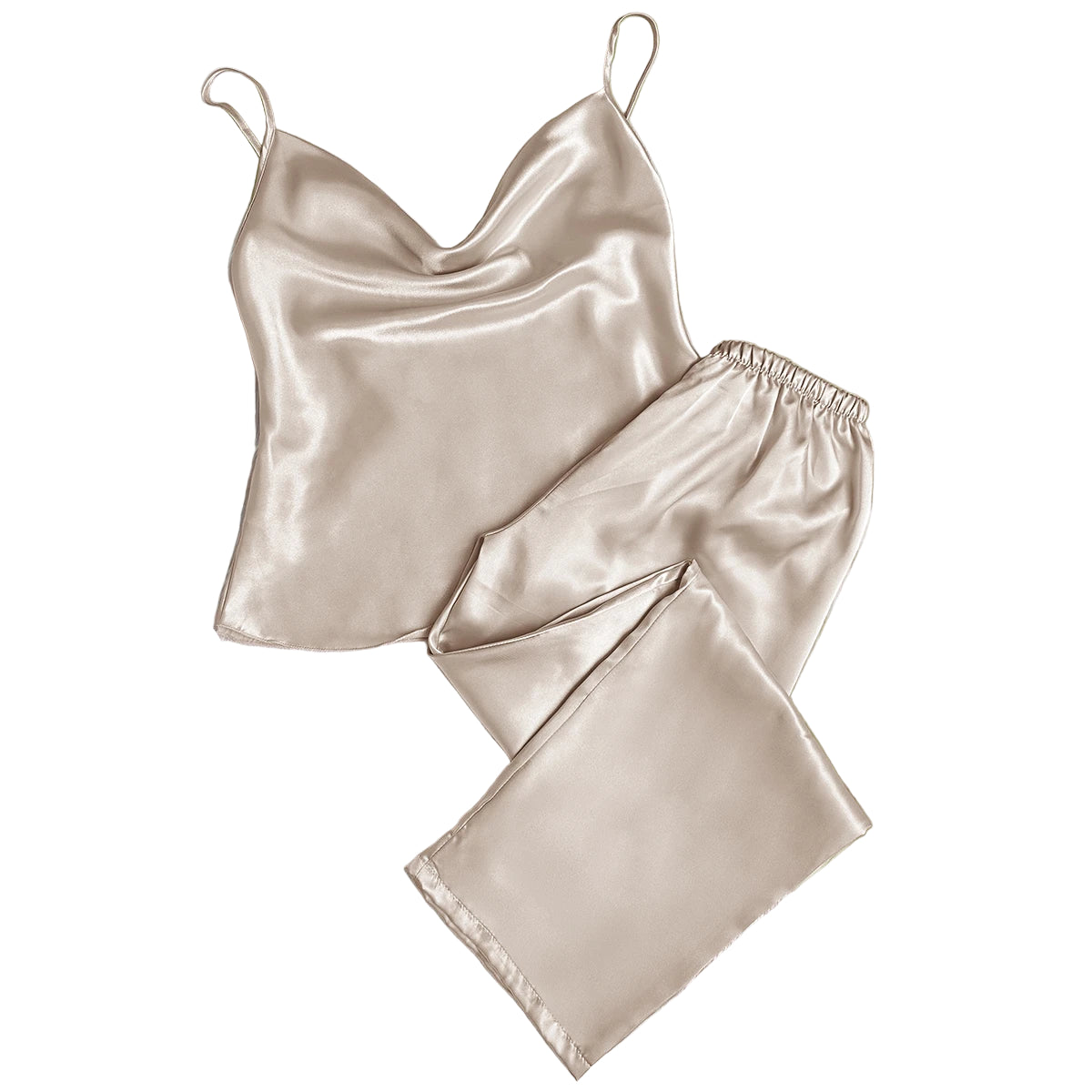 Ensemble Pyjama Satiné – Douce Séduction