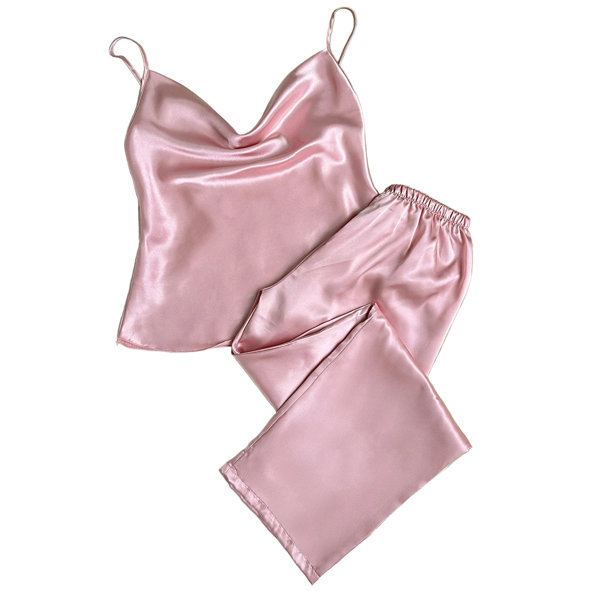 Ensemble Pyjama Satiné – Douce Séduction