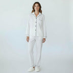 Ensemble Pyjama Long – Élégance Naturelle