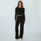 Ensemble Pyjama Manches Longues et Pantalon – Pure Élégance