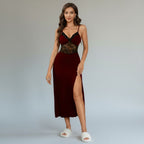 Robe de Nuit en Dentelle – Nuit Étoilée