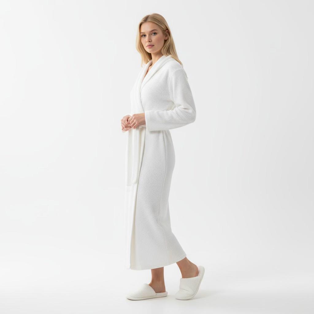 Robe de Nuit Mi Longue – Douce Élégance