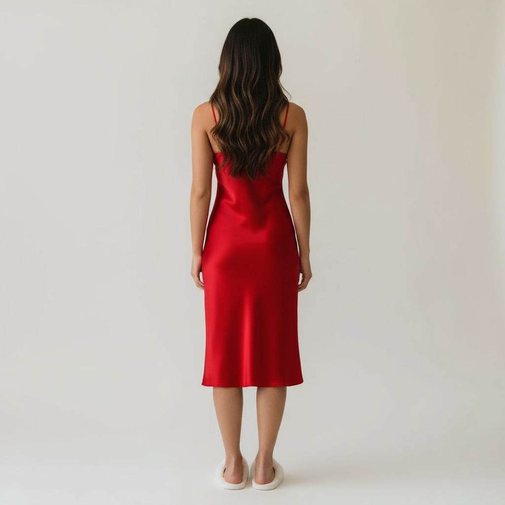 Nuisette Satinée Longue – Brume Douce