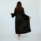 Ensemble Pyjama Satiné Robe et Gilet – Éclat Relié