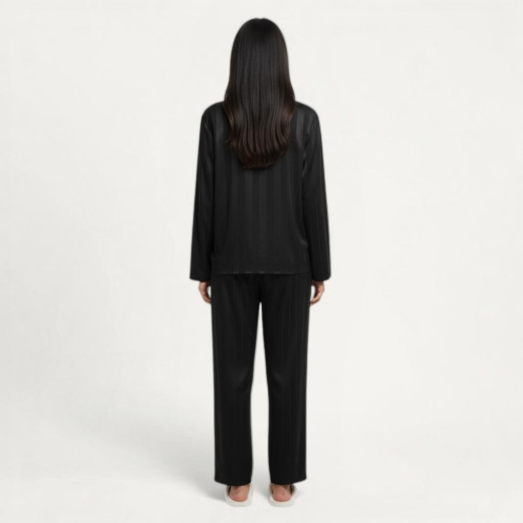 Ensemble Pyjama  Rayures - Élégance Impériale