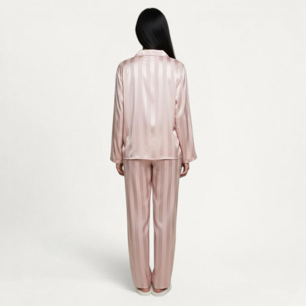 Ensemble Pyjama  Rayures - Élégance Impériale