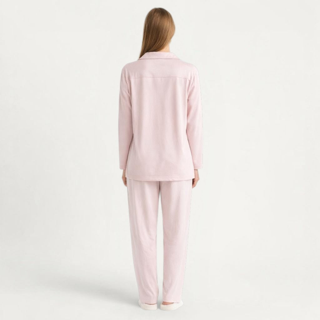 Ensemble Pyjama Long – Élégance Naturelle
