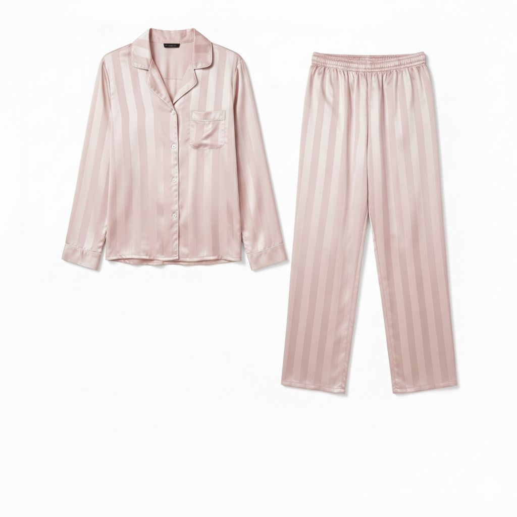 Ensemble Pyjama  Rayures - Élégance Impériale