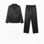 Ensemble Pyjama  Rayures - Élégance Impériale