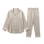 Ensemble Pyjama Long – Élégance Naturelle
