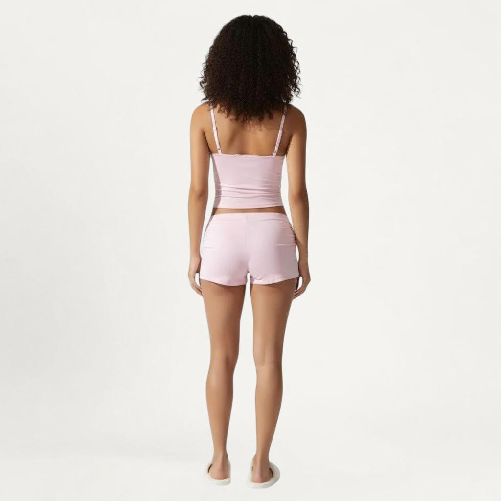 Ensemble Pyjama Débardeur & Short – Matin Doux