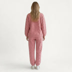 Ensemble Pyjama Polaire Femme Manches Longues Chaud – Douce Étreinte