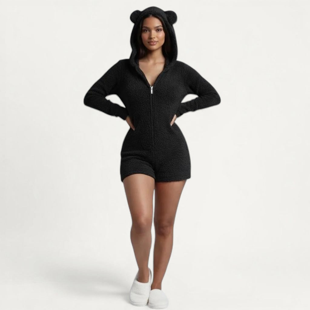 Combinaison Pyjama Polaire Femme Chaude – Nuage Polaire