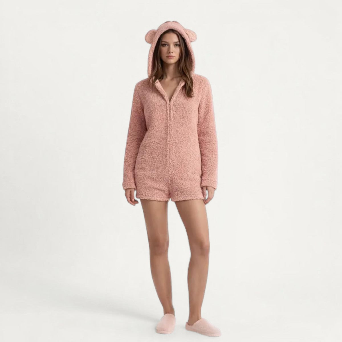 Combinaison Pyjama Polaire Femme Chaude – Nuage Polaire