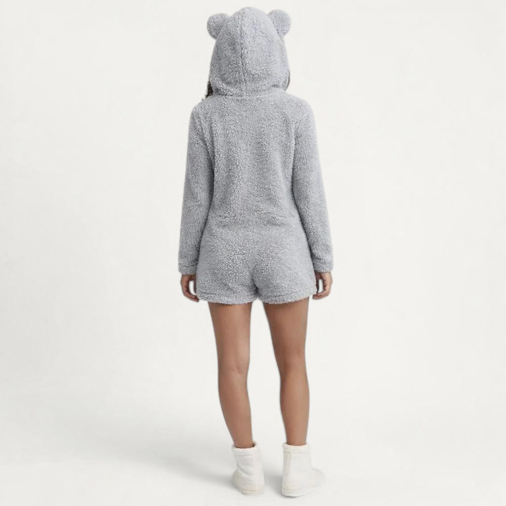 Combinaison Pyjama Polaire Femme Chaude – Nuage Polaire