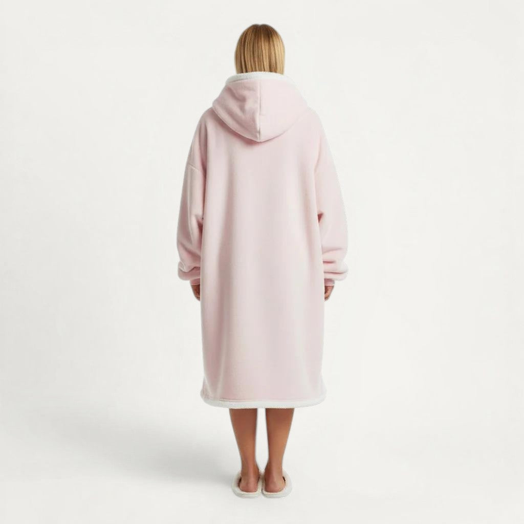 Sweat Pilou Pilou Polaire Femme Oversize Chaud – Cocon Absolu