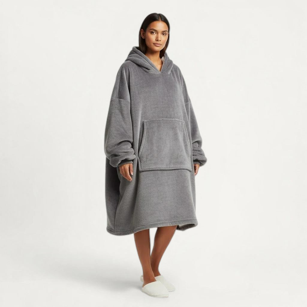 Sweat Pilou Pilou Polaire Femme Oversize Chaud – Cocon Absolu