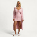 Ensemble Pyjama Cocooning Femme Chaud – Câlin Sucré