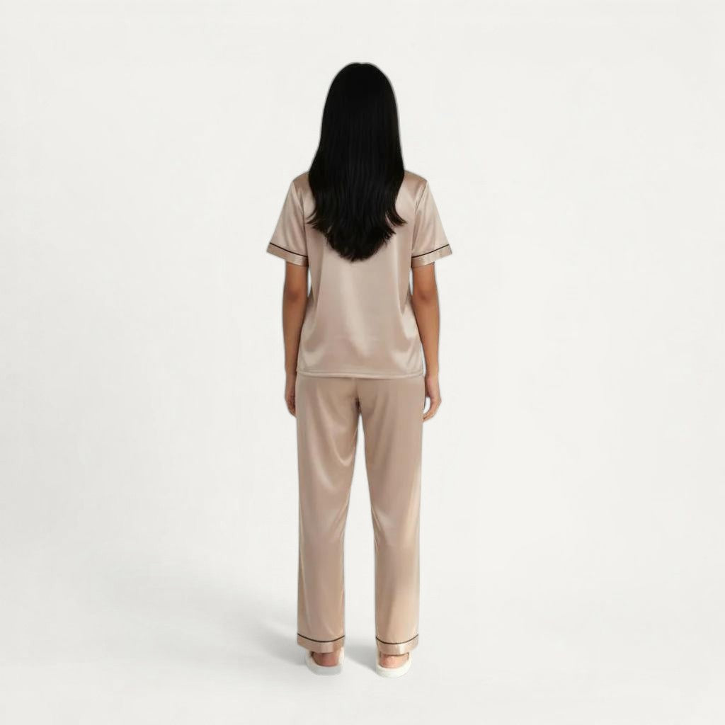 Ensemble Pyjama Satin Femme Chic et Confort – Confort Chic