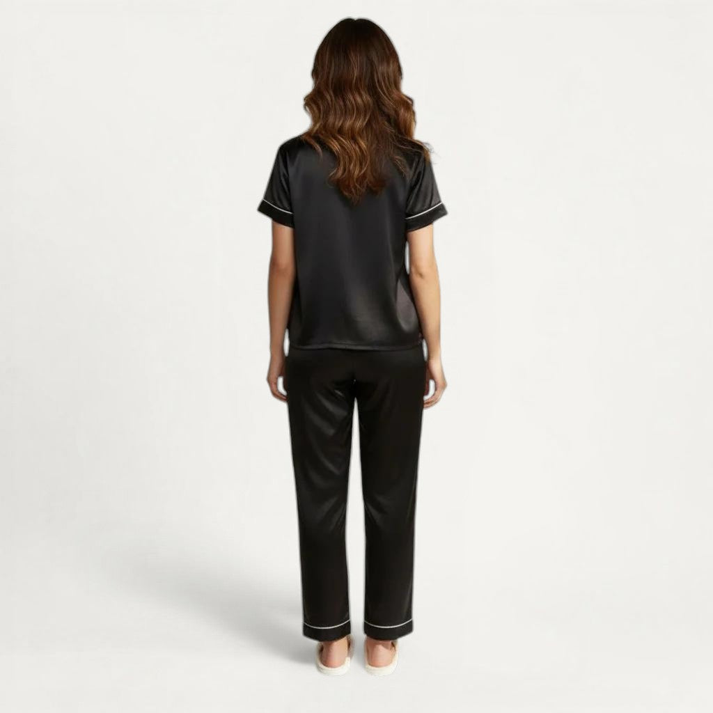 Ensemble Pyjama Satin Femme Chic et Confort – Confort Chic