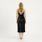 Nuisette Satin Femme Longue Élégante – Brume Douce