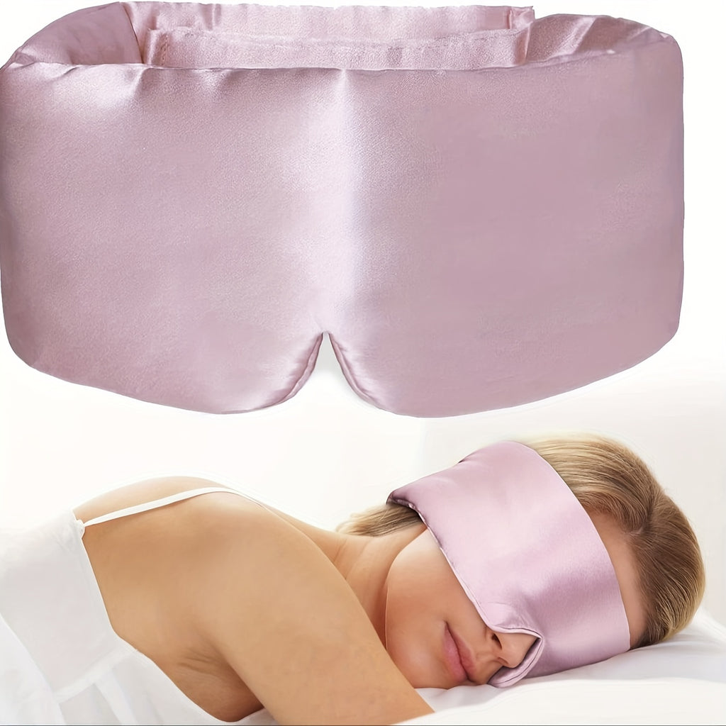 Masque de Sommeil en Soie – Nuit Étoilée