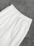 Pantalon Pyjama Polaire Duveteux – Brume d’Hiver