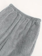 Pantalon Pyjama Polaire Duveteux – Brume d’Hiver