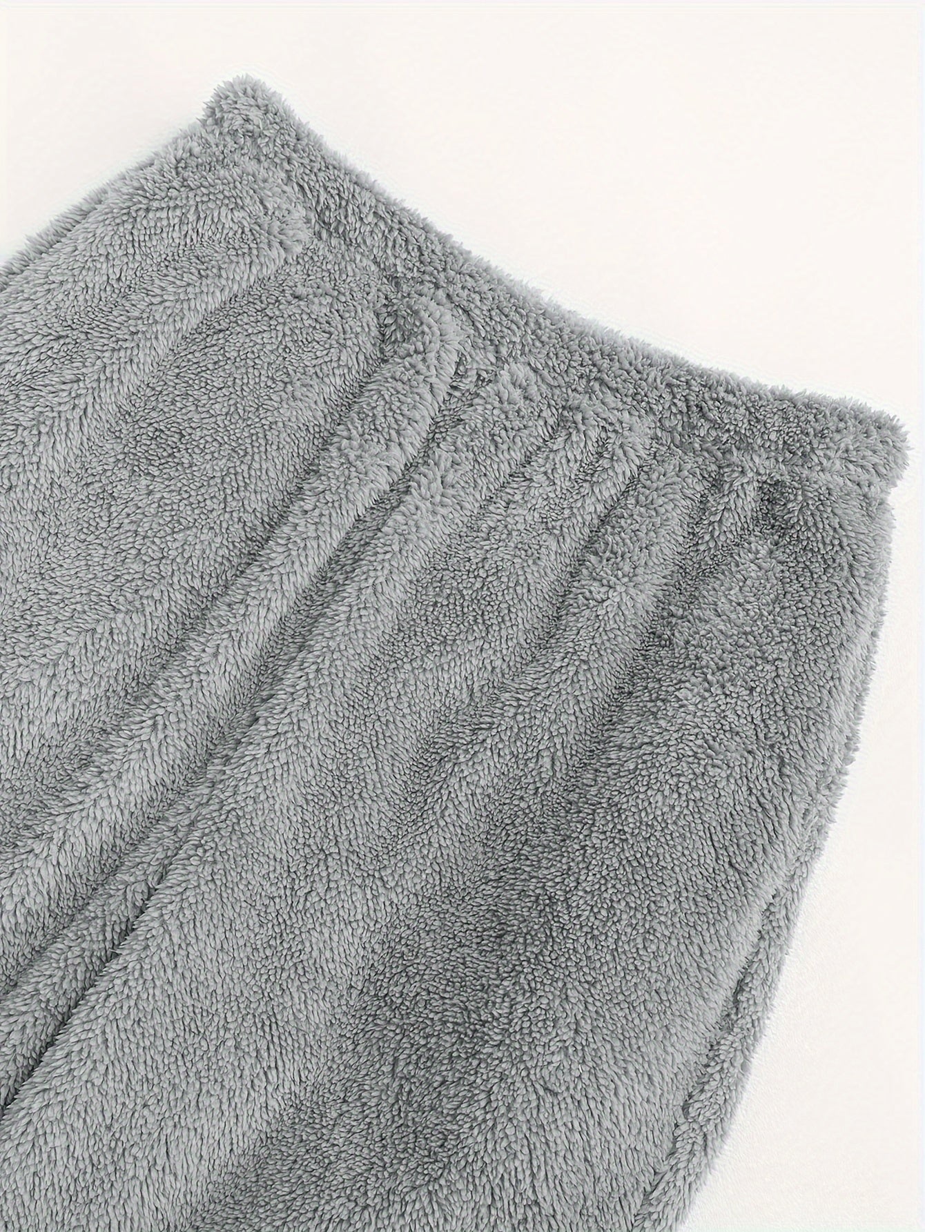 Pantalon Pyjama Polaire Duveteux – Brume d’Hiver