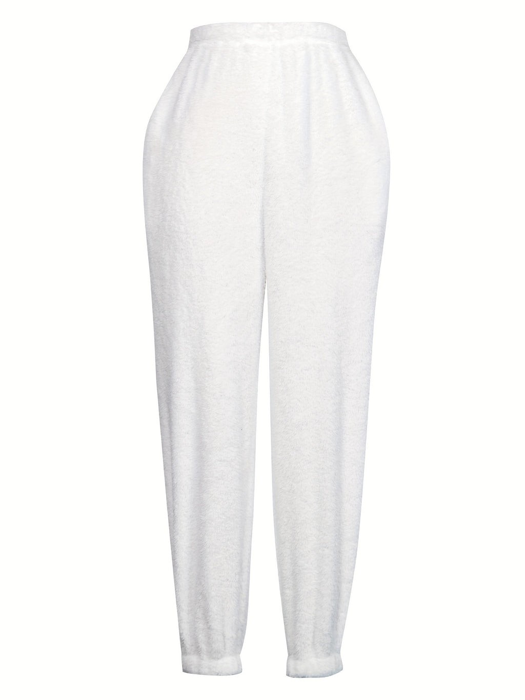 Pantalon Pyjama Polaire Duveteux – Brume d’Hiver