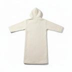 Peignoir Chaud avec Capuche Femme en Polaire – Cocon Vanille