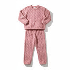 Ensemble Pyjama Polaire Manches Longues et Pantalon – Douce Étreinte