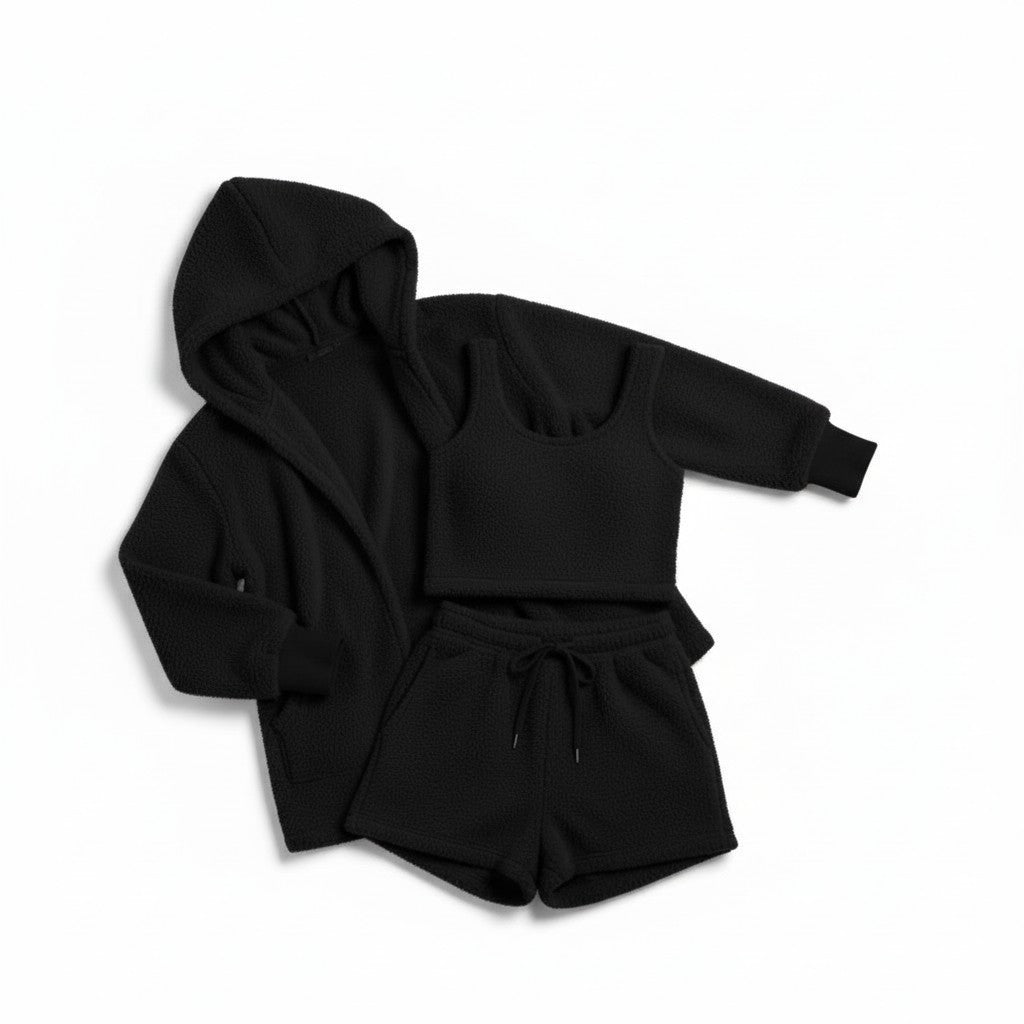 Ensemble Pyjama 3 Pièces – Douce Évasion