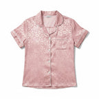 Ensemble Pyjama Satiné Imprimé Léopard – Féline Élégance