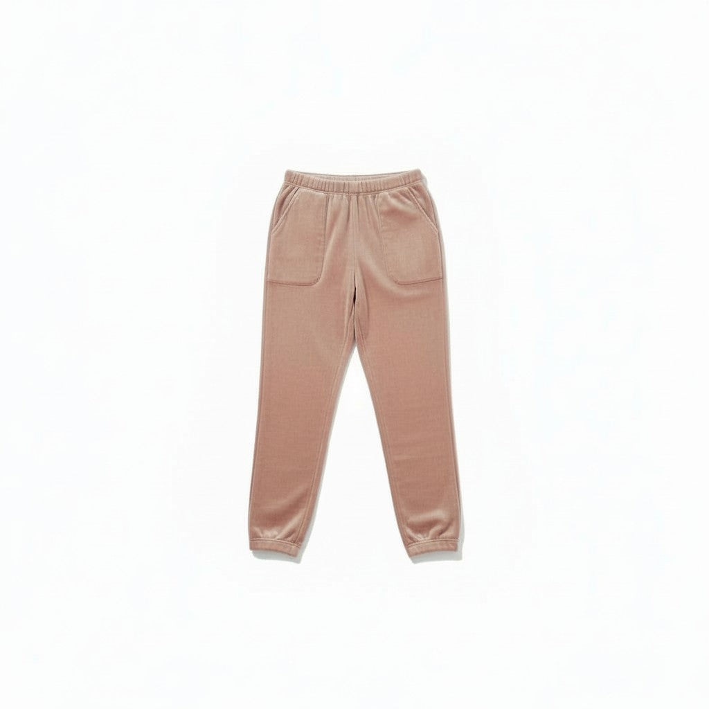 Pantalon Pyjama Polaire Duveteux – Brume d’Hiver