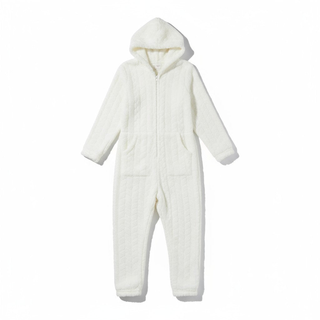 Combinaison Longue à Capuche – Détente Suprême